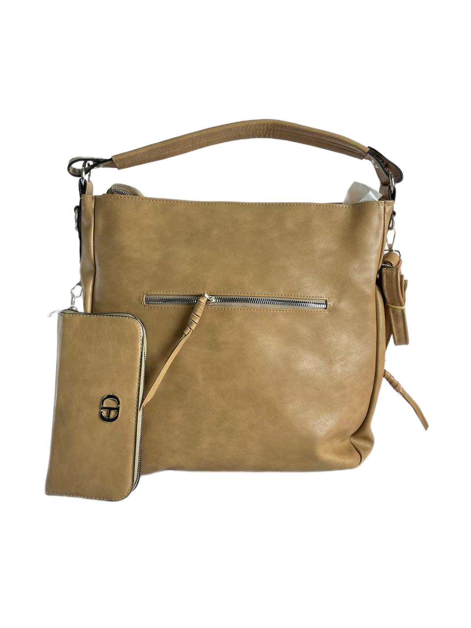 الشنطة البيج الفاتح